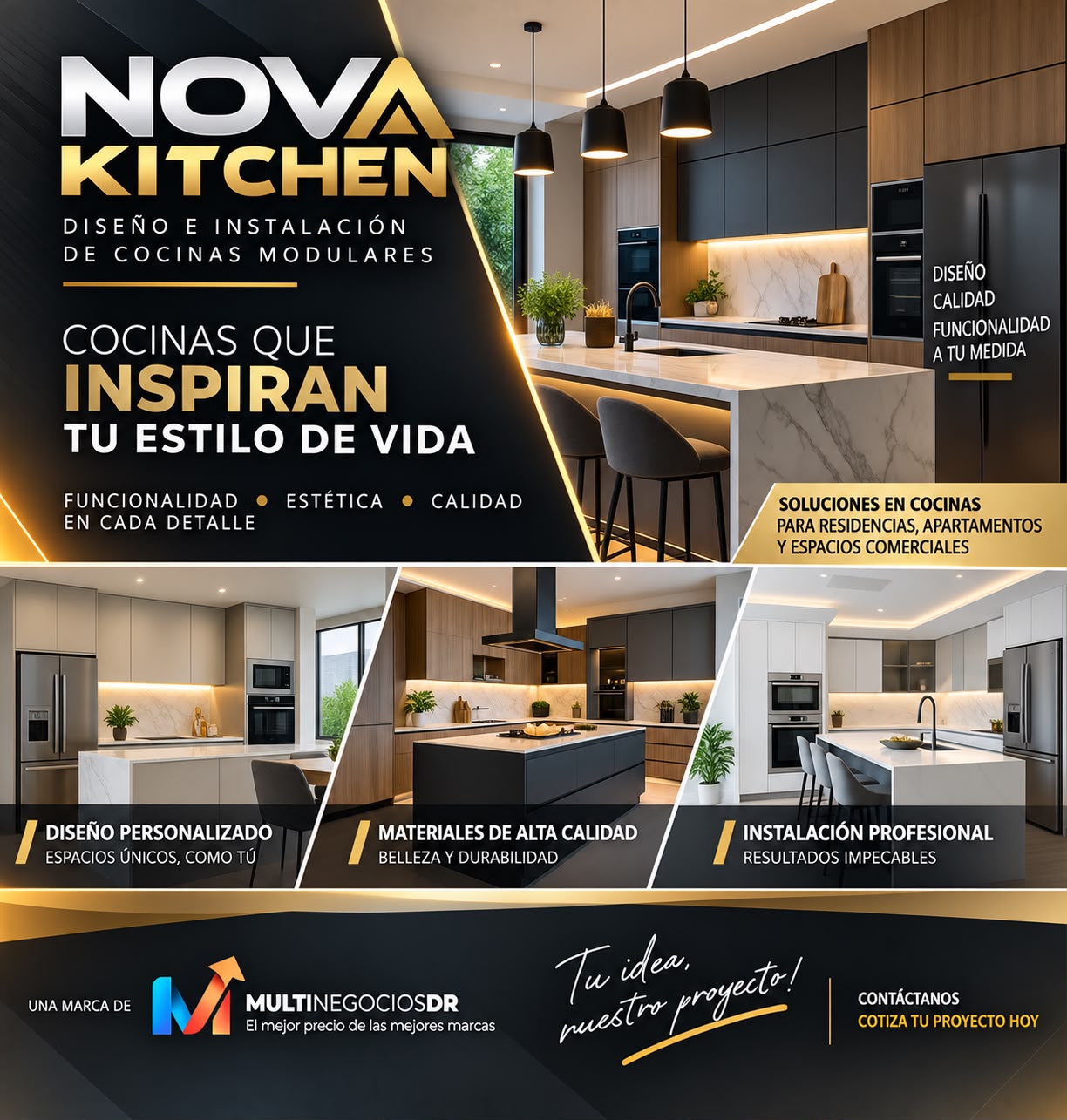 Cocinas modulares NOVA KITCHEN